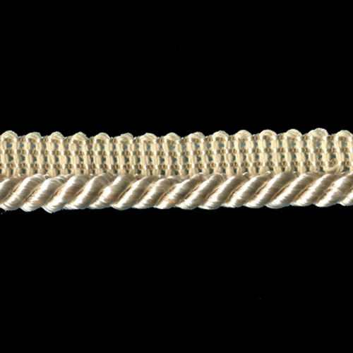 83362 Cord Flanged 8mm French Cream