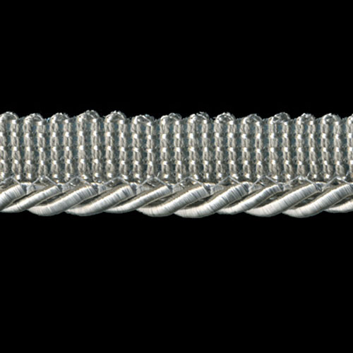 83387 Cord Flanged 8mm Silver Grey