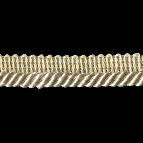 83407 Cord Flanged 10mm French Cream