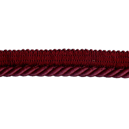 83418 Cord Flanged 10mm Burgundy