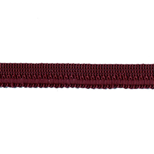 83463 Cord Flanged 2mm Burgundy