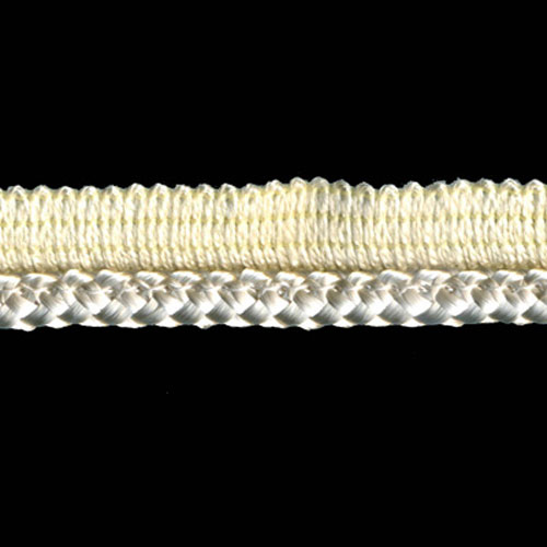 83535 Cord Flanged 5mm French Cream