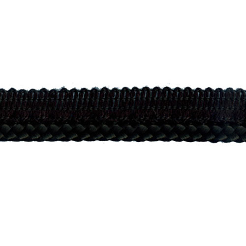 83539 Cord Flanged 5mm Black