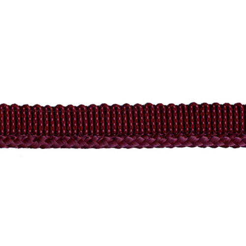83546 Cord Flanged 5mm Burgundy