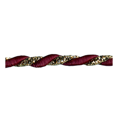 83560 Cord Lurex 2 Ply Burgundy