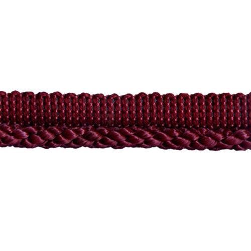 83591 Cord Flanged 7mm Burgundy