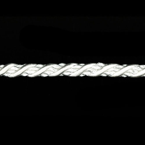 83621 Cord Twisted 8mm White