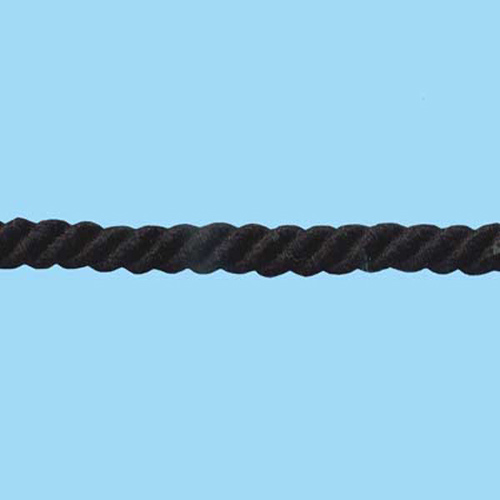 83894 Cord Twisted 8mm Black