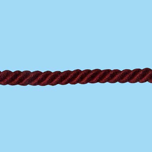 83897 Cord Twisted 8mm Burgundy