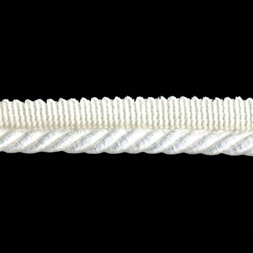 83918 Cord Flanged 8mm Off White