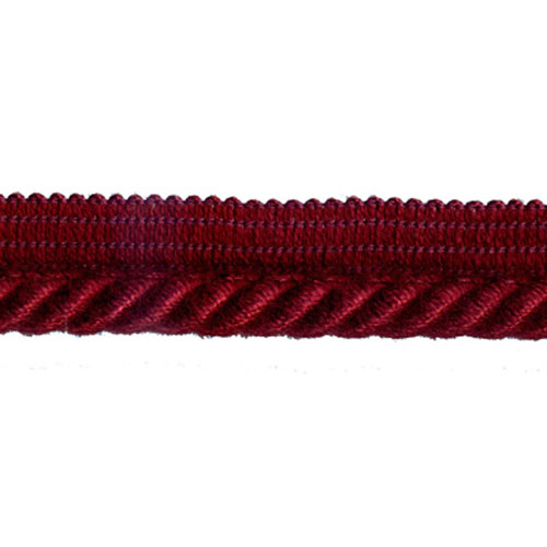 83922 Cord Flanged 8mm Burgundy