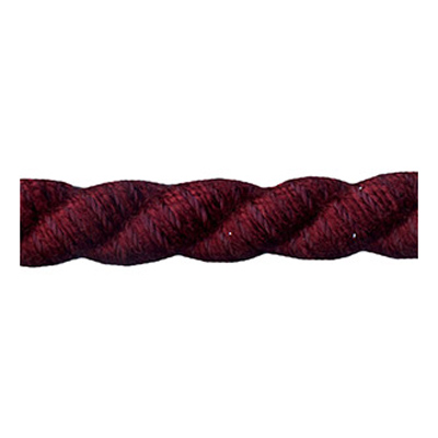 83947 Cord Twisted 8mm Burgundy