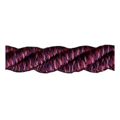 83992 Cord Twisted 4mm Wine Multi