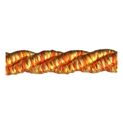83997 Cord Twisted 7mm Orange Multi