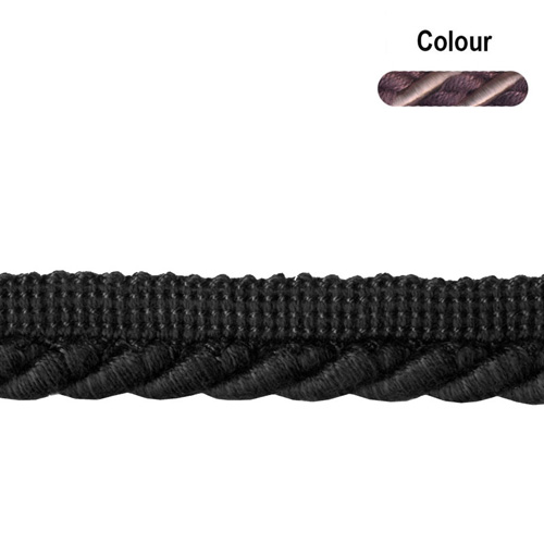 84119 Cord Flanged 8mm Amethyst