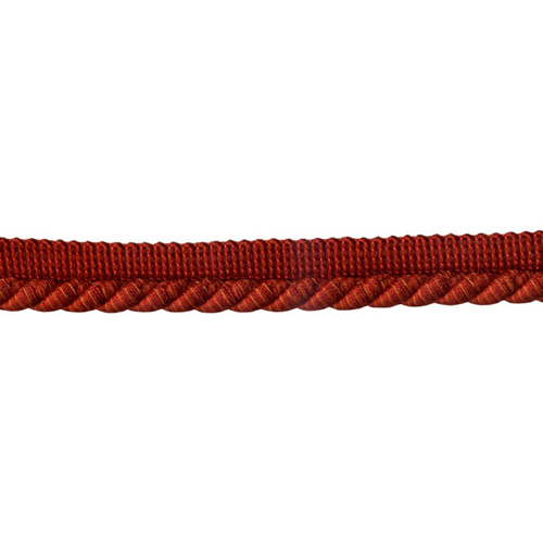 84121 Cord Flanged 8mm Terracotta