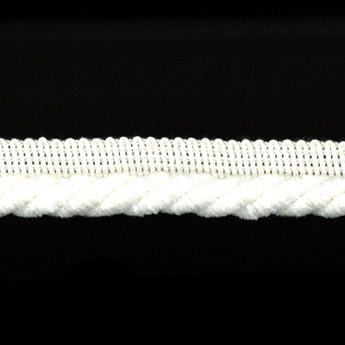 84561 Cord Flanged 8mm White