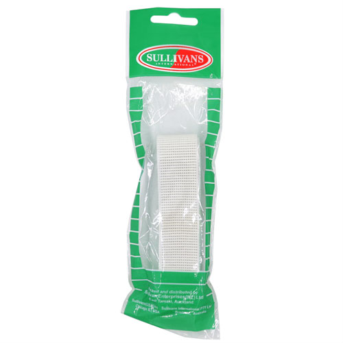 85057 25mm Non Roll Elastic 1m White