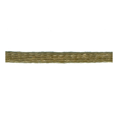 85438 Cord Satin 3mm Old Gold