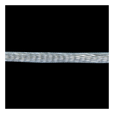 85444 Cord Satin 3mm Silver Grey