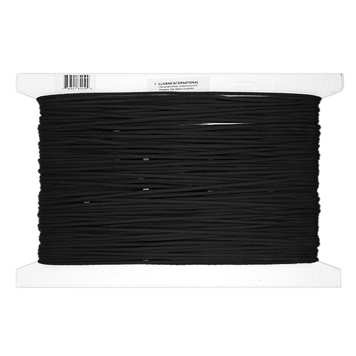 85450 Sullivans 3mm Satin Rat Tail Cord - Black  50mts