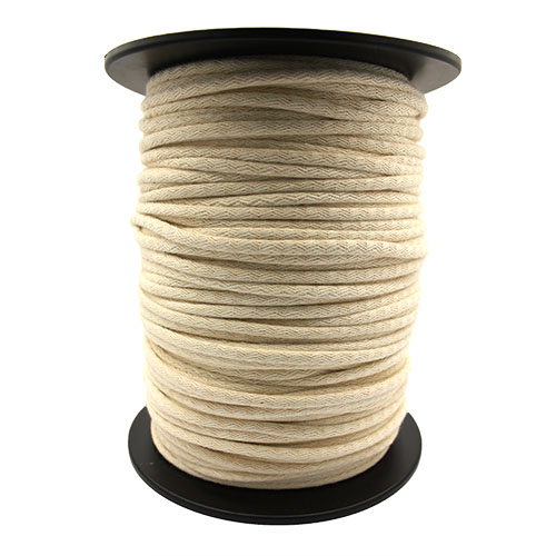 85537 Sullivans 6mm Cotton Covered Piping Cord - Natural 200mts