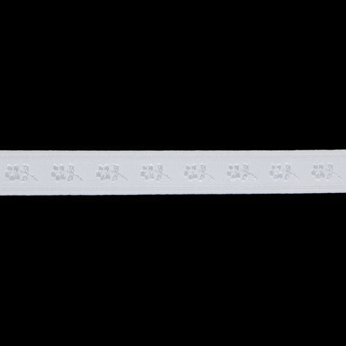 86124 Elastic 20mm White