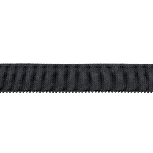 86200 Elastic Waitband 25mm Black