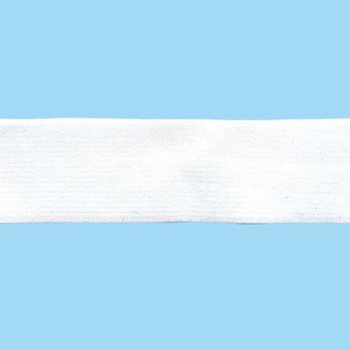 86202 Elastic Soft Lingerie 25mm Wht