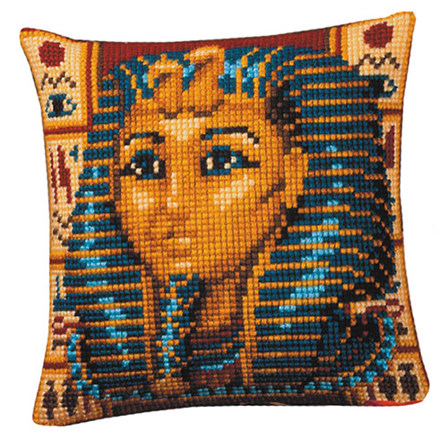 86311 Cross Stitch Cushion Kit 40x40cm Egyptian