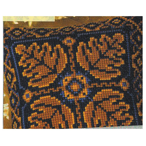 86486 Cross Stitch Cushion Kit 40cmx40cm Leaf