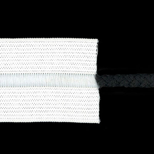 87004 Elastic 36mm White