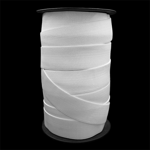 87011 Sullivans 32mm Elastic - White 35mts