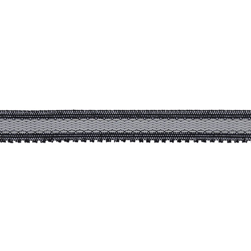 87026 Elastic 14mm Black Grey