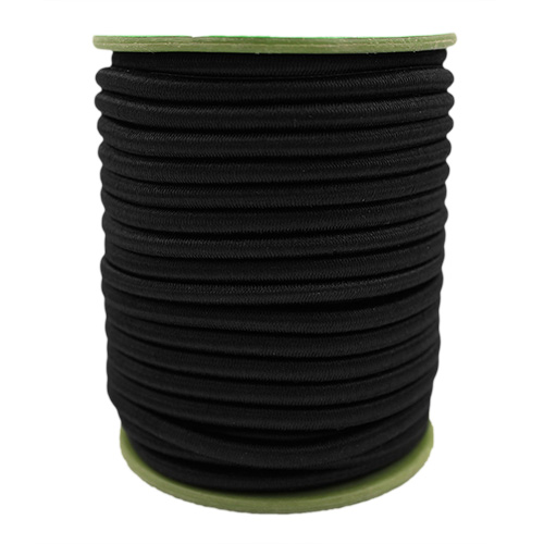 87043 Sullivans 5mm Elastic Cord - Black 20mts