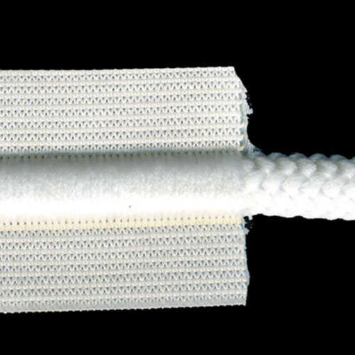 87569 Elastic Drawcord 32mm White With White Cord