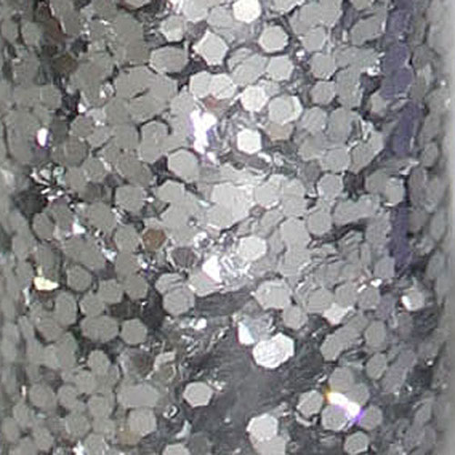 88633 Glitter Large 18 G Silver