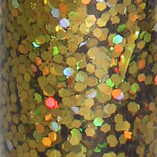 88648 Glitter Large 18 G Holo Gold