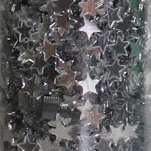 88655 Glitter Shape 15 G Stars Silver