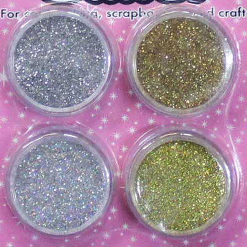 88681 Glitter Multi Pack Silver Gold