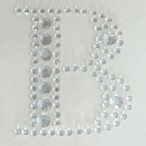 88694 Stick On Bling 35mm Letter B