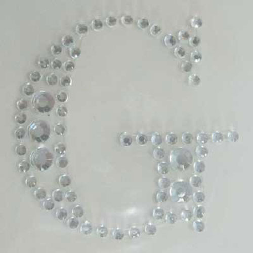 88699 Stick On Bling 35mm Letter G