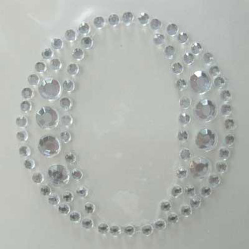 88707 Stick On Bling 35mm Letter O