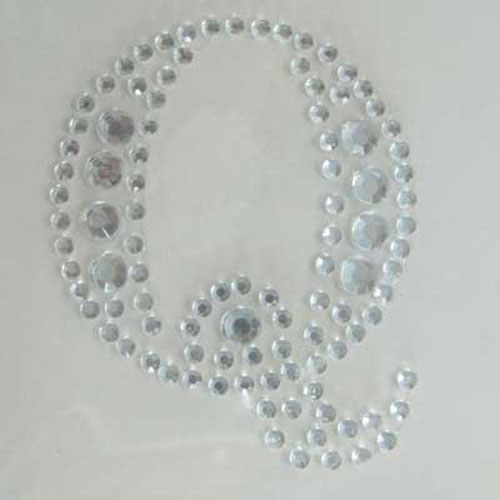 88709 Stick On Bling 35mm Letter Q