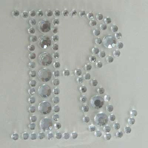 88710 Stick On Bling 35mm Letter R