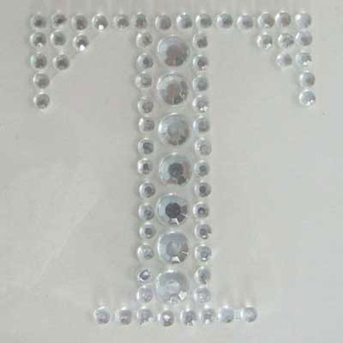 88712 Stick On Bling 35mm Letter T