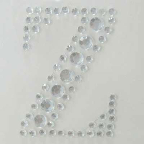 88718 Stick On Bling 35mm Letter Z