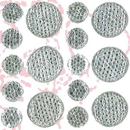 88736 Stick On Sparklet 8mm 15mm Clear