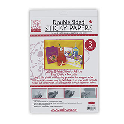 88751 Sticky Paper A4 Double Sided