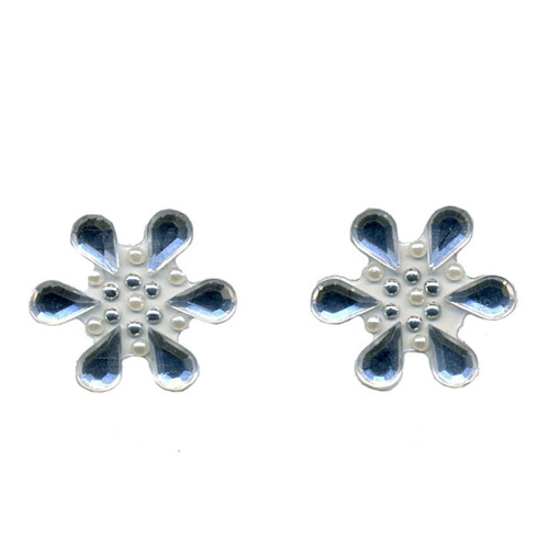 88806 Bling Flowers Clear